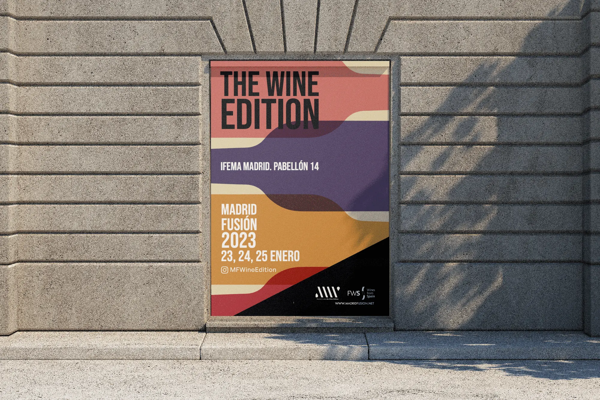 Madrid Fusion tote bag design.